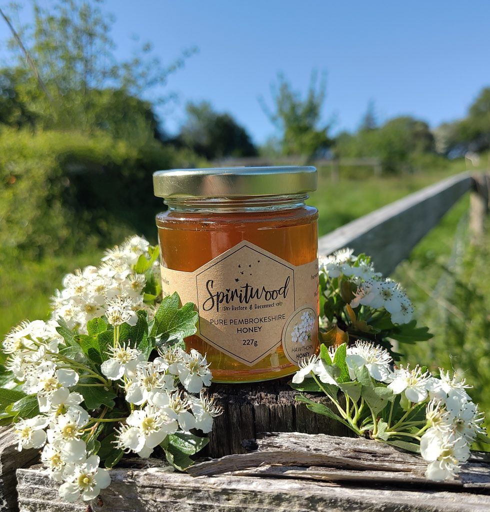 Hawthorn honey from Pembrokeshire